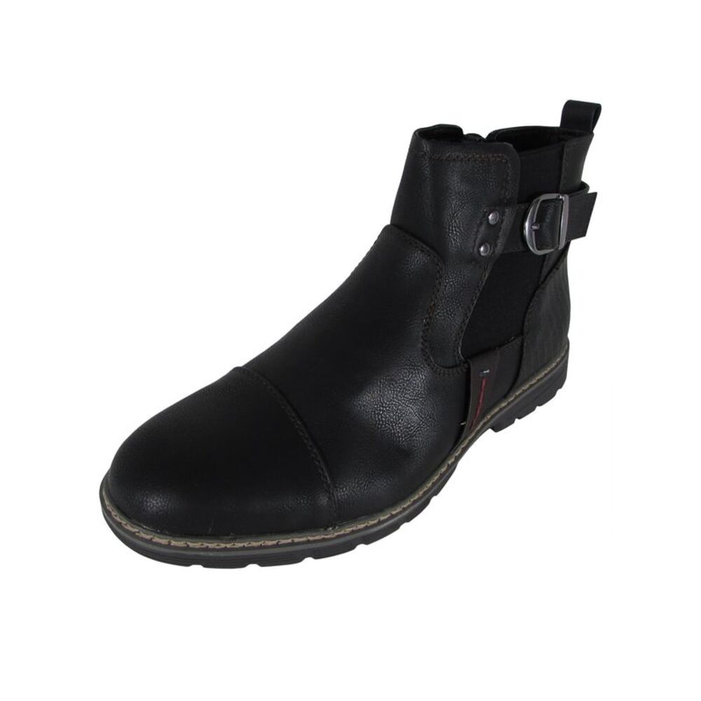 Day Five Mens Casual Zip Up Chelsea Boots